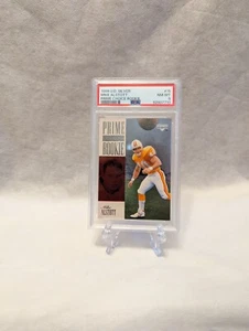 1996 Upper Deck Prime Choice Rookie #15 Mike Alstott RC PSA 8 Buccaneers - Bild 1 von 2