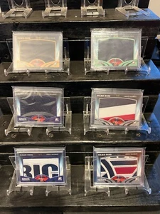 LOT OF 6 ITG Heroes & Prospects JSY & Patch Juuso Valimaki /2 /5 X2 /15 /25 /45 - Picture 1 of 13