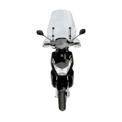 PARABREZZA FABBRI TRASPARENTE TOP ALTO per Peugeot 50 Kisbee/RS 4T 2010-2018 - Immagine 1 di 4