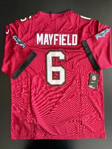 Baker Mayfield #6 Tampa Bay Buccaneers Red Men's On Field Jersey MEDIUM - NWT - Picture 1 of 2