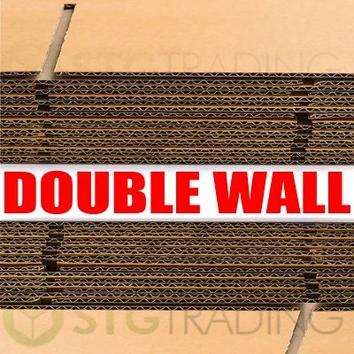 BRAND NEW DOUBLE WALL CARDBOARD MAILING REMOVAL BOXES - 100% RECYCLABLE RANGE - Image 1 of 4