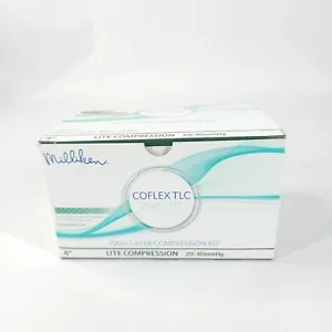 Kit de dos capas de zinc Milliken CoFlex TLC envoltura de compresión estándar ligera 4 pulgadas - Imagen 1 de 4