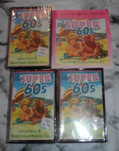 The Super 60's 3 Cassette Lot BRAND NEW Reader's Digest with Booklet - Imagen 1 de 3