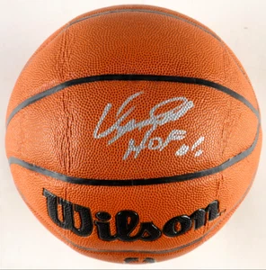 Dominique Wilkins Signed Wilson Basketball Inscribed "HOF '06" - JSA Authenticat - Picture 1 of 3