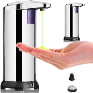 280ml Touchless Hands Free Liquid Sanitizer IR Sensor Automatic Soap Dispenser - Picture 1 of 20