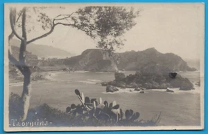 Messina Taormina Isola Bella Anno 19212 FP cartolina vintage postcard MA2059 - Imagen 1 de 2