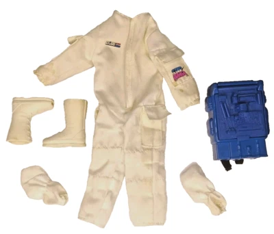 Antigo 1990 G.I.Joe Star Brigade 12" UNIFORME, Mochila, Luvas, Botas SEM FIGURA - Imagem 1 de 4
