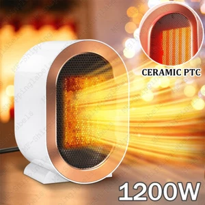 1200W Electric Space Heater Fast PTC Ceramic Instant Heating Fan for Room Indoor - Picture 1 of 12