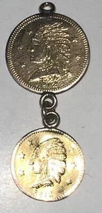 2 - 1920 Ontario Gold Dollar Indian Rare Original Unc Details - Picture 1 of 8