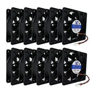 10Pcs X 6500 RPM Cooling Fan Bitmain Antminer S19 L7 L3+ S17 S19j T19 BTC Miner - Picture 1 of 8