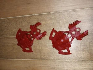 2 Lego 58230 Dark Red Bionicle Foot Feet Barraki Kalmah style WYSIWYG 2 - Picture 1 of 12