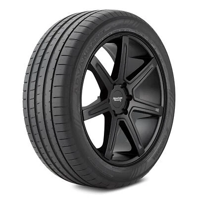 2 New Yokohama Advan Sport V107f  - 235/50zr19 Tires 2355019 235 50 19 - Image 1 of 4