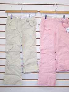 Mädchen Gutsy Marke rosa oder hellbraun mehrlange Hose mit Bonustasche Größe 6/6X - 16 - Bild 1 von 14