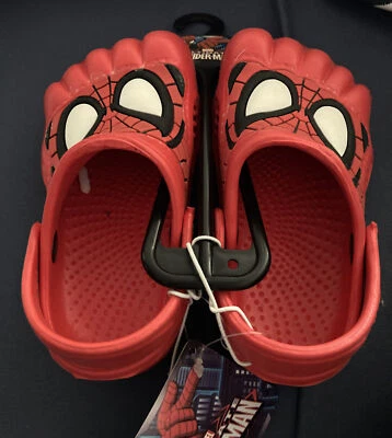 Zuecos Marvel Comics Spiderman para niños 5-6 M EE. UU. (niño pequeño) Foto 1 de 4