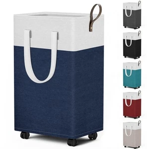 HomeHacks 75L Rollbarer Wäschekorb mit Rollen, faltbar & wasserdicht La... - Bild 1 von 7