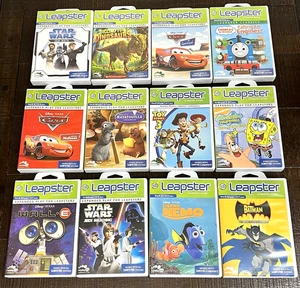 12 juegos de aprendizaje para niños Leap Frog Leapster/Leapster 2 Disney Star Wars - Imagen 1 de 8