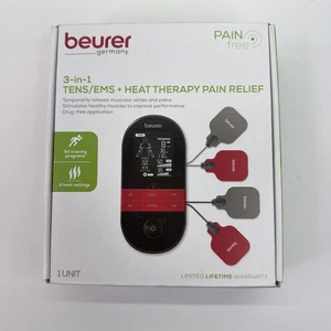 Beurer EM59 Digital 3-in-1 TENS EMS & Heat Therapy Device for Pain Relief and - Picture 1 of 4
