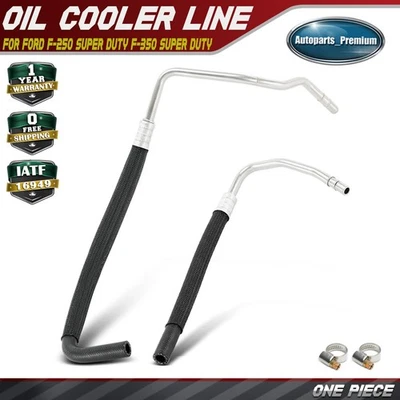 New Transmission Oil Cooler Line for Ford F-250 F-350 F-450 Super Duty 2011-2016 - Image 1 of 4