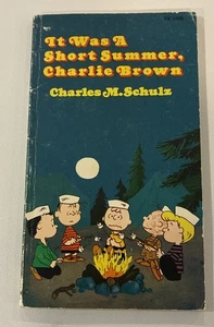 IT WAS A SHORT SUMMER CHARLIE BROWN ~ CHARLES M. SCHULZ ~ 4th PRINTING ~ 1974 - Picture 1 of 4