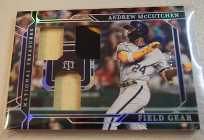 2022 Panini National Treasures Field Gear #24 Andrew McCutchen /10 - Image 1 of 2
