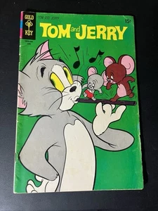 Tom and Jerry #251 June 1970 Gold Key Tuffy Spike Tyke Droopy Dog -Complete - Picture 1 of 8