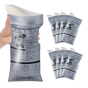 Disposable Emergency Urinal Bag 8/12/20/24 Pack Portable Camping Pee Bags Trav - Picture 1 of 6