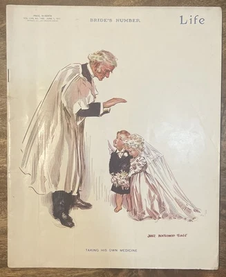 Life Magazine - June 1, 1911 - Complete w/J. Montgomery Flagg Cover - Image 1 of 4