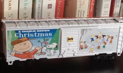 A Charlie Brown Christmas model train HO scale athearn boxcar Snoopy peanuts - Image 1 of 4