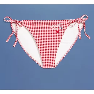 Nuevo con etiquetas Pantalones de natación de bikini con cuerdas de guinga Minnie Mouse Old Navy x Disney talla XL - Imagen 1 de 5