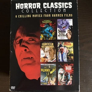 Hammer Horror Collection (Pack de 6) (DVD, 2004, lot de 6 disques) - Photo 1/2