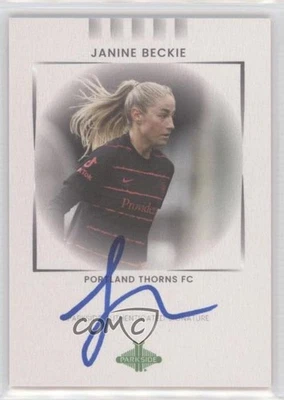 2022 Parkside Paramount NWSL Signature Series Janine Sonis Beckie #PSS-JB Auto - Image 1 of 2
