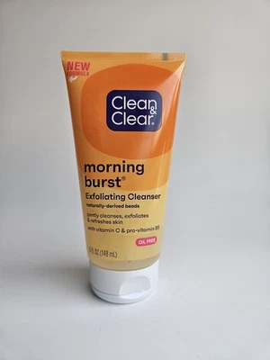 Clean & Clear Morning Burst Oil Free Facial Scrub For All Skin Types 5 Fl Oz. - Image 1 of 2
