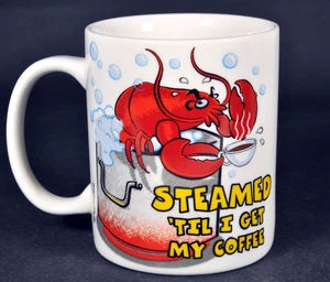 Vintage Outer Banks North Carolina Kaffeebecher gedämpfter Hummer A Gift Corp Tasse - Bild 1 von 3