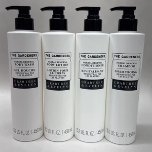 LOTTO Crabtree & Evelyn The Gardeners lozione, shampoo, balsamo e lavaggio corpo! - Foto 1 di 4
