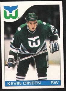 1985-86 Kevin Dineen O-Pee-Chee Hockey Whalers #34 - Picture 1 of 2
