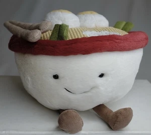 Neu mit Etikett Jellycat Amuseable Ramen Nudel Schüssel Essen Plüschtier Stofftier Neu mit Etikett - Bild 1 von 4