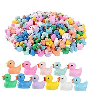 Mini Ducks 220 Pack Tiny Duck Figurines Bulk for Miniature Dollhouse Decor - Picture 1 of 8
