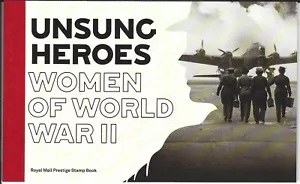 2022 QE2 ROYAL MAIL DY43 UNSUNG HEROES WOMEN OF WORLD WAR 2 PRESTIGE STAMP BOOK - Bild 1 von 2