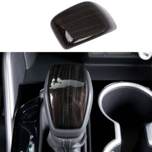 For Toyota Highlander 21-22 Gear Shift Knob Shifter Lever Trim Black Wood Grain - Picture 1 of 5