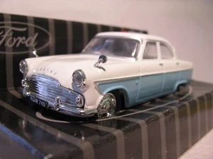 CORGI CLASSICS 1:43 FORD ZODIAC SALOON - TURQUOISE & WHITE 01601 - Picture 1 of 5