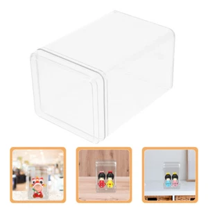 Transparent Action Figure Display Case 4pcs for Dolls Toys Collectibles - Picture 1 of 12