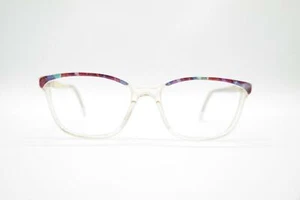 Vintage WK 253 30 Multicolored Transparent Oval Glasses Frame NOS - Picture 1 of 6