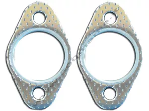 PAIR OF FIAT 500 F/L/R and FIAT 126 MUFFLER SEALS - REINFORCED - Picture 1 of 1