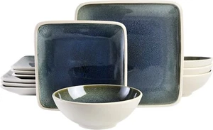 Gibson 12-Piece Dinnerware Set, Service for 4, Elegant Dining Set for Home - Picture 1 of 30