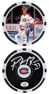 PATRICK "SAINT PATRICK" ROY - HOCKEYLEGENDE - POKERCHIP - ***SIGNIERT*** - Bild 1 von 2