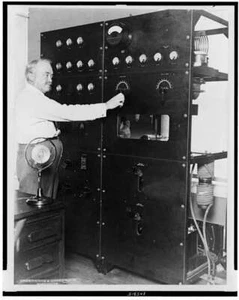 Pioneer television inventor,radio movie broadcasting station,C Jenkins,1929 - Picture 1 of 1