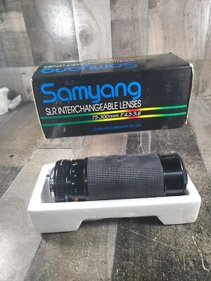 SAMYANG SLR Interchangeable Lens 75-300 mm/F4.5-5.6  - Image 1 of 4