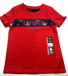 Boys Top T-shirt Size XS 4/5 Empower Children Kids Graphic Tee Tag Free Comfort - Picture 1 of 6