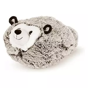 Plüsch Igel Fußwärmer Kinder/Erwachsene Tier Hausschuhe Kuschelkissen Einheitsgröße - Bild 1 von 1