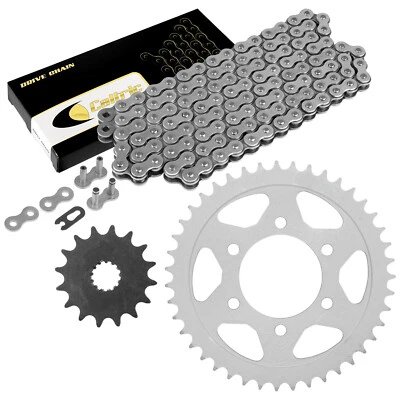 Комплект приводной цепи и звездочек для Kawasaki ZX750P Ninja ZX7R 1996-2003 - Изображение 1 из 4